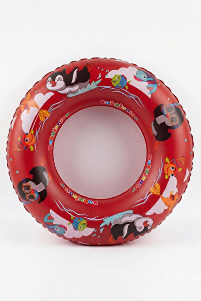 Bebechi عوامة بحرية، عوامة حمام سباحة للأطفال على شكل بطريق مطبوع مناسبة للبن...