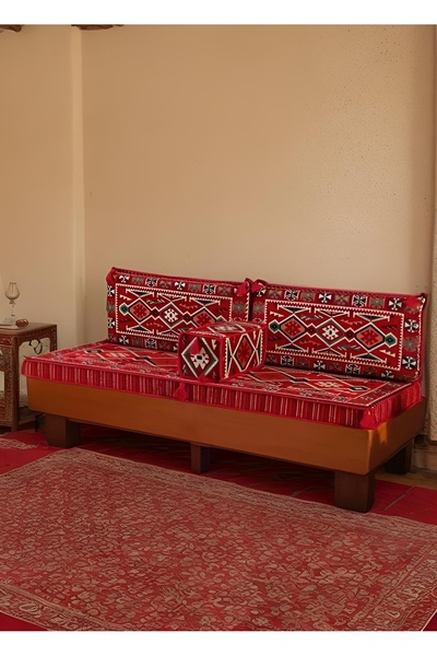 ademircan kırmızı anadolu şark köşesi. Salon, balkon,oturma odası köşe seti