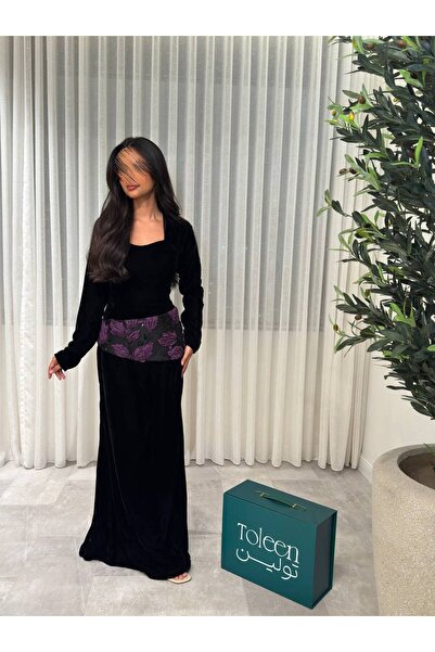 TOLEEN Sundus velvet dress