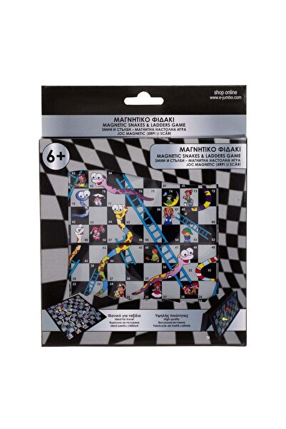 OEM Magnetic Travel Board Game Snakes and Ladders 15.5x15.5cm