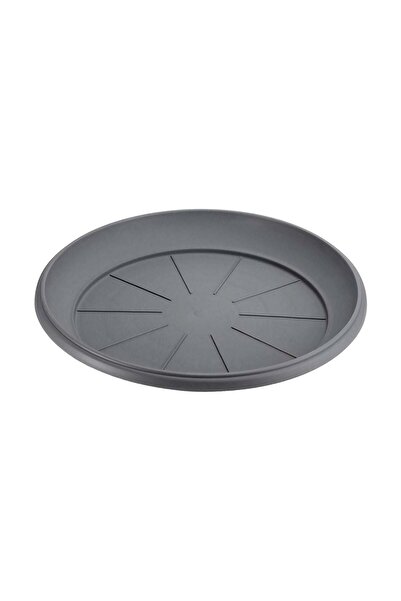 OEM Anthracite Plastic Flower Pot Plate Ø37x4.5cm