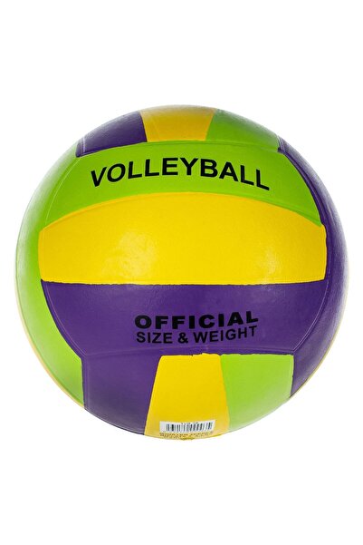 OEM Volleyball Green Yellow Purple No.5