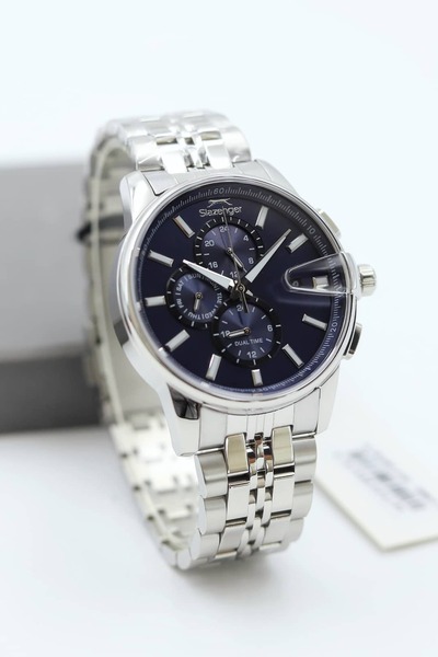 Slazenger Çelik Kordon Erkek Kol Saati 10 ATM Su Geçirmez ASW123-i1323SLZ