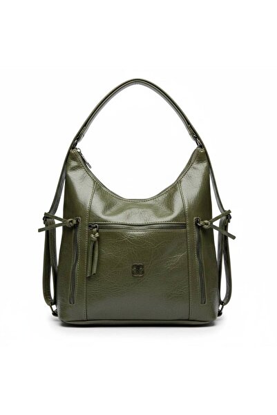 Çanta Trend Soft Textured Leather-Look Plenty of Pockets Shoulder Bag |   Tim...