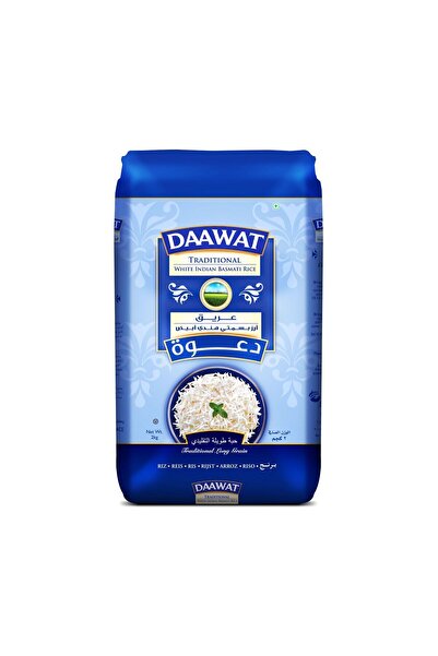 Daawat Traditional Indian Basmati Rice, 2kg