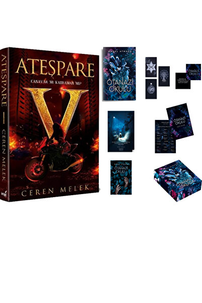 İndigo Kitap Ateşpare 1 Canavar mı Kahraman mı? Ciltli ve Ötanazi Okulu 1 Cil...