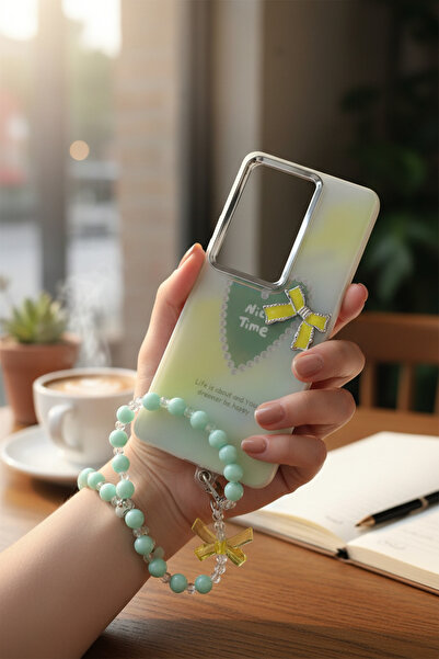 batuteknoloji Vivo V30-V30 Pro Airbagli Kalp Detay Tasarımlı Tutamaçlı Kurdel...