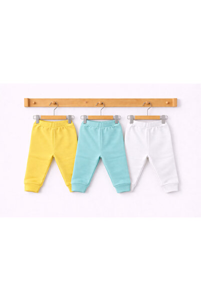 CAN BABY Organic Cotton 3-Piece Baby Diaper Pants Set (0-3 Months) – Soft, Un...