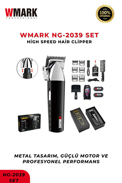 Wmark NG -2039 Tıraş Makinesi Set