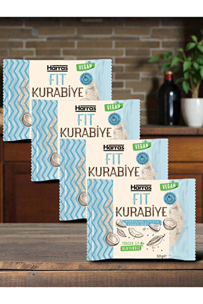 Harras Hindistan C.&Kakao Nibi Kurabiye x 4 Adet