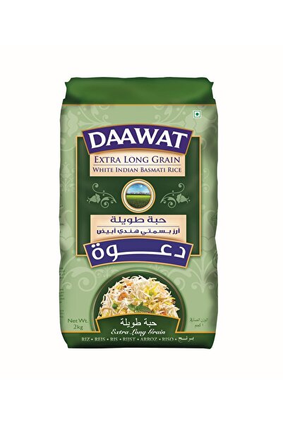 Daawat White Indian Basmati Rice, 2 kg