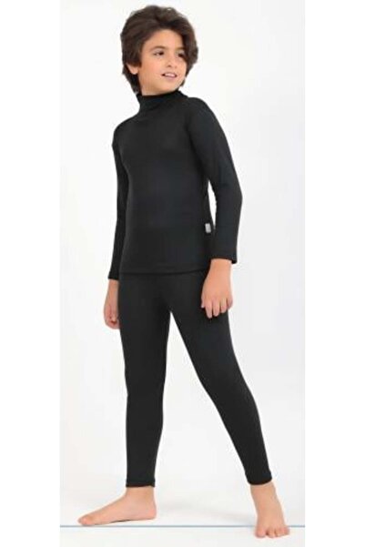 Hinox Winter pajamas for children with a high neck