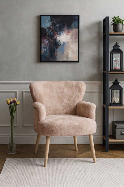 WATERYBROOK Welsoft Yumuşak Kumaş Modern Berjer Tekli Koltuk | Demonte | Ahşa...