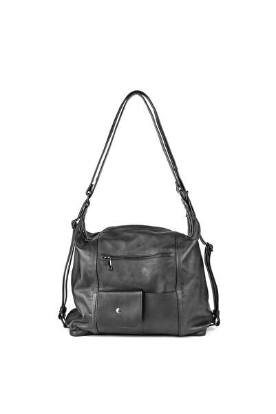 Koja Concept Black Leather Bag Mary