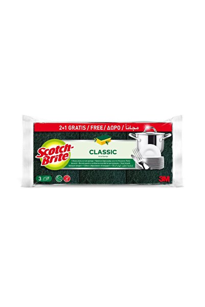 Scotch Brite Scotch-Brite Nail Saver Sponge 2+1 Free