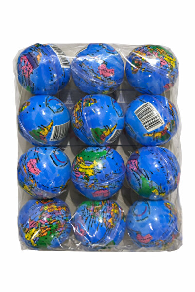 MİNGODAN Paket Dünya stres topu 12 li Dünya görünümlü Karne hediye öğrenci to...