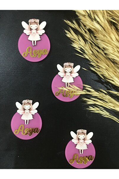 TWİN COLLECTION Yeni Doğan - Bebek Pleksi Daire - Prenses Figür - Bebek Hediy...