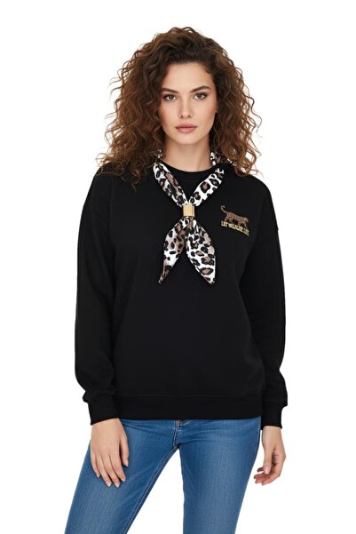 BAGLAN Women's Sports Sıfıryaka Sweatshirt with Scarf Bgl-St05062