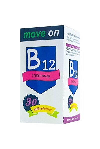 Move On B12 1000 mcg 30 Mikrotablet