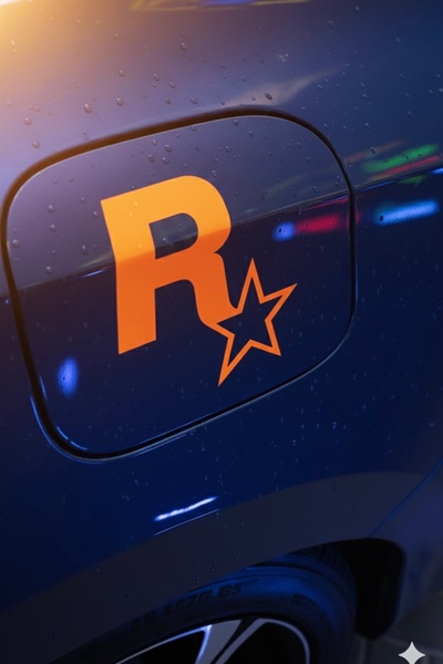 Yalıgraf Reklam Tabela Gta Vice City Rockstar Logo Car Sticker