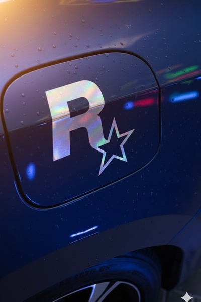 Yalıgraf Reklam Tabela Gta Vice City Rockstar Logo Car Sticker