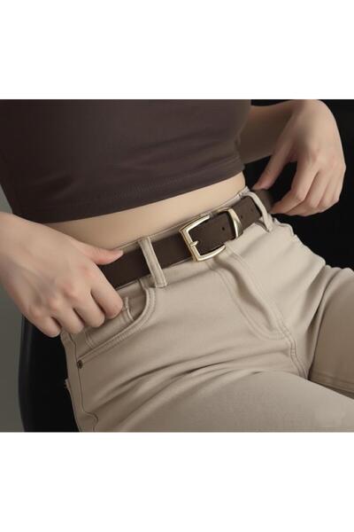 EMR Official Gold Buckle Women's Belt, Trouser Belt, Jacket Belt, Dress Belt,...