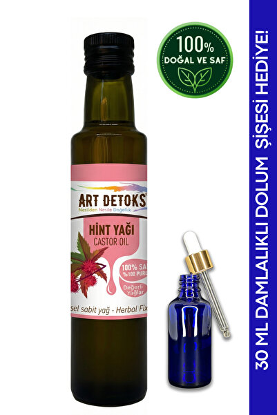 Art Detoks HİNT YAĞI 250ml %100 Saf ve Doğal
