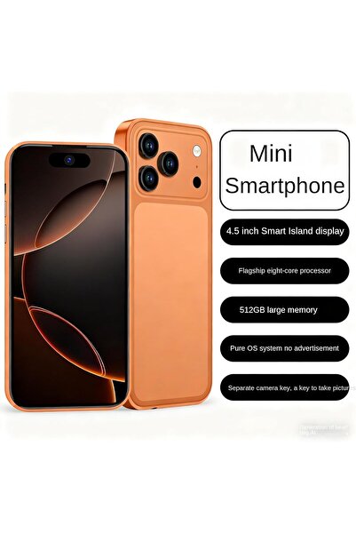 Non Brand 17 Pro Max mini Replica Phone 512GB Orange Color