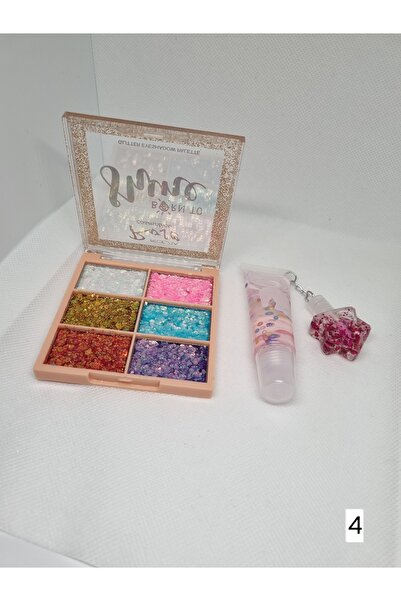 Glitter ve Lipp Gloss Set 1