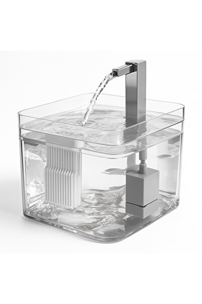 OME Fantana Apa Automata Pentru Pisici Si Caini Tip Dispenser Adapator Inteli...