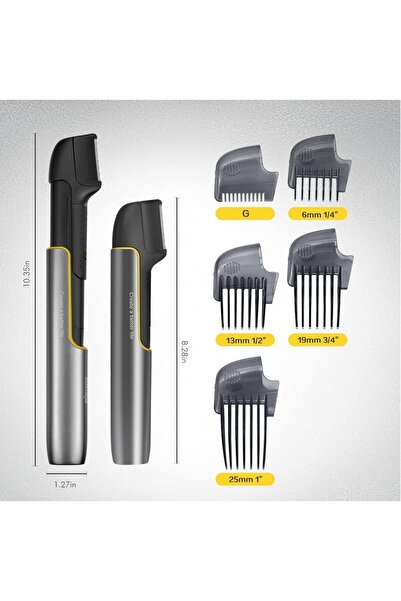 Generic Men's Beard Trimmer, Thigh Hair Trimmer, Waterproof, Cordless Ball Tr...