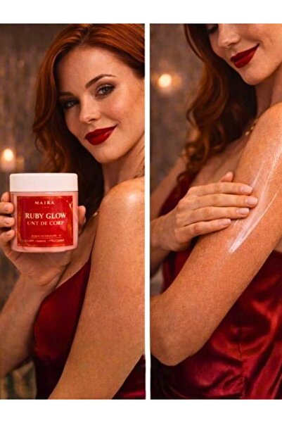 MAIRA COSMETICS Maira-Unt de Corp Stralucitor Hidratare Intensa Ruby Glow, 100 g