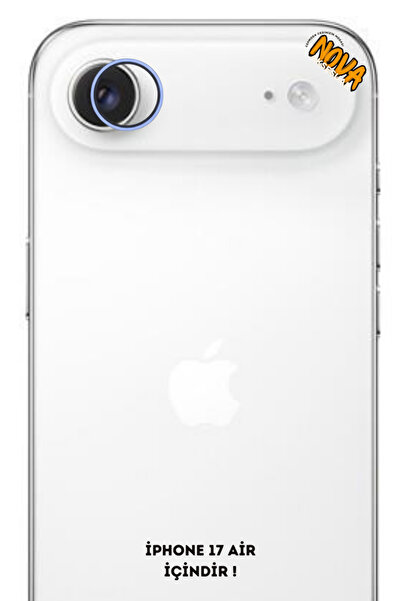 cepmoda iPhone “17 Ai̇r” Metal Camera Lens Protective Glass - Blue
