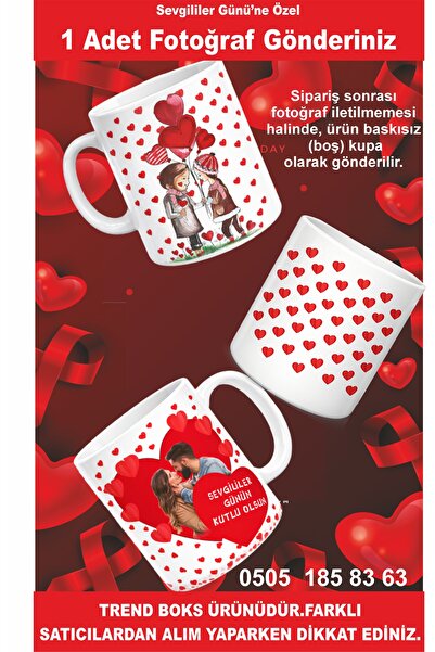 siverek reklam Special Photo Mug for Valentine's Day |   1 Photo Printed