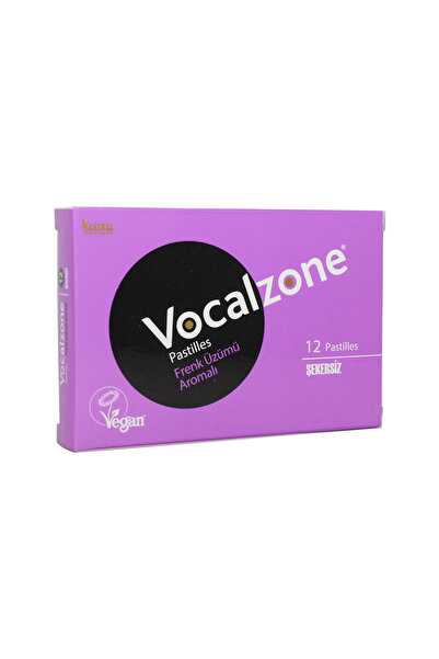Vocalzone 12 Pastıl Frenk Uzumu- Sekersız