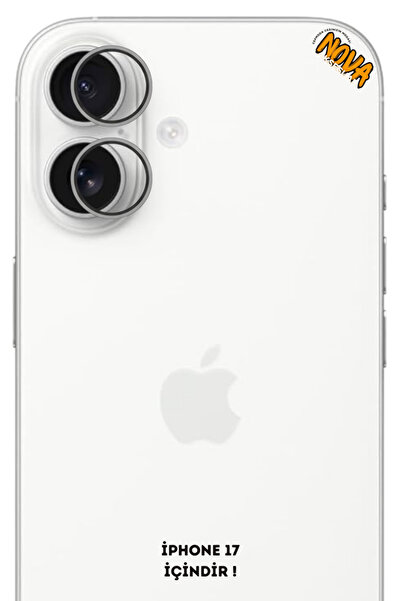 cepmoda iPhone “17” Metal Camera Lens Protective Glass - Gray