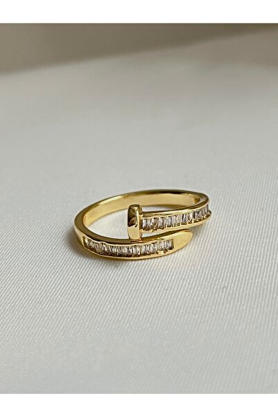 Twinssis Accessories Baguette Stone Thin Nail Ring