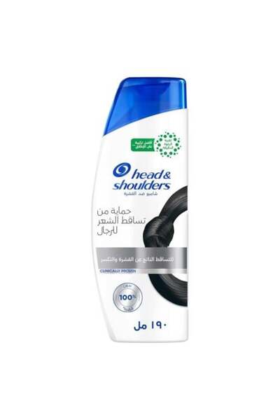 Head & Shoulders Men's Hair Fall Protection Shampoo by – 190 ml