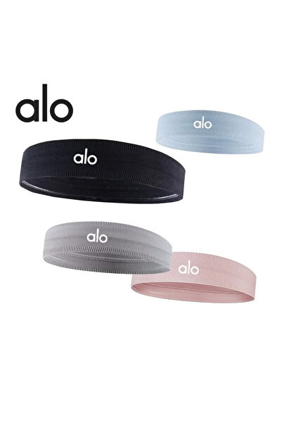 Alo Headband Yoga Elastic Exercise Headband Fitness Outdoor Sports Non-Slip A...