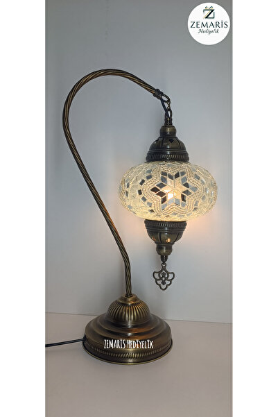 ZEM ARİS HEDİYELİK بجعة فسيفساء أصلية مصنوعة يدويًا (مع زجاج كبير)