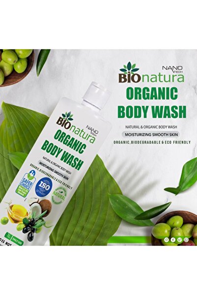 Bionatura Organic Body Wash – Natural Botanical Formula with Coconut & Olive ...