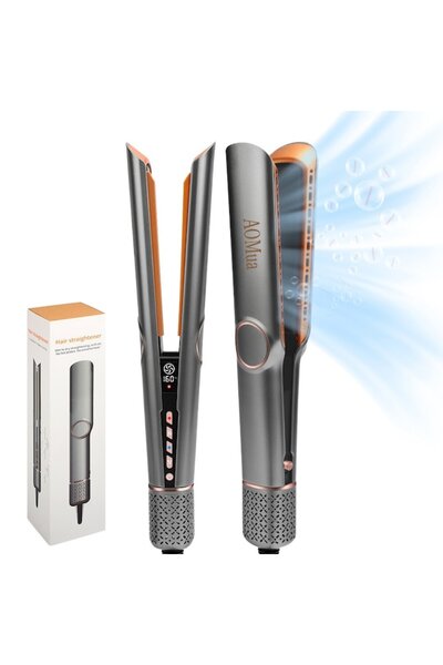 AOMua 2-in-1 Hair Dryer & Straightener, 1300W