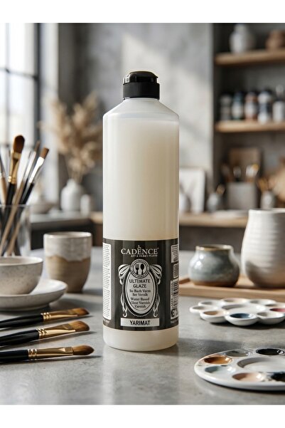 Cadence Ultimate Glaze Yarı Mat 750 ml Tüm Yüzeyler Kokusuz Su Bazlı Kalın Sı...