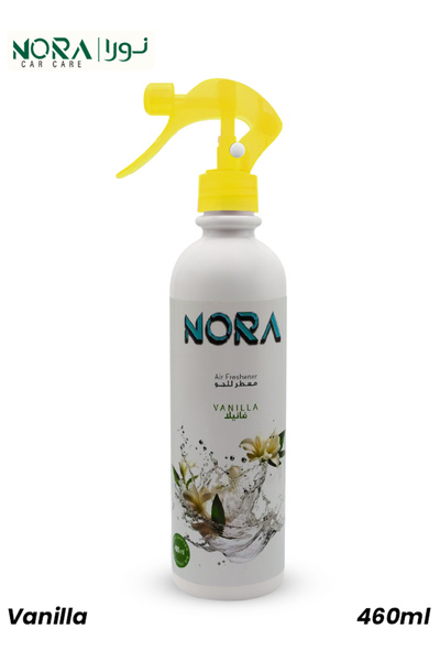 Nora معطر جو برائحة الفانيليا بخاخ 460 مل مزيل للروائح يدوم طويلاً للمنزل وال...