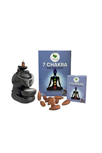 Layansaa 10 Adet 7 Çakra Kokulu Geri Akış Tütsü