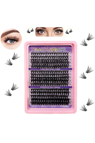 ESensio Lash 300RK – Gene Individuale Faux Mink, 300 gene, 30D 40D 50D, Kit d...