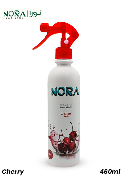 Nora معطر جو برائحة الكرز، بخاخ 460 مل - عطر يدوم طويلاً للمنزل والمكتب والمط...