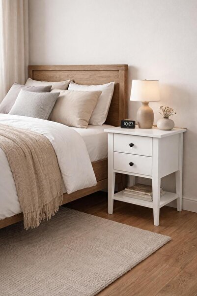 ayinci mobilya portre iki çekmeceli komodin