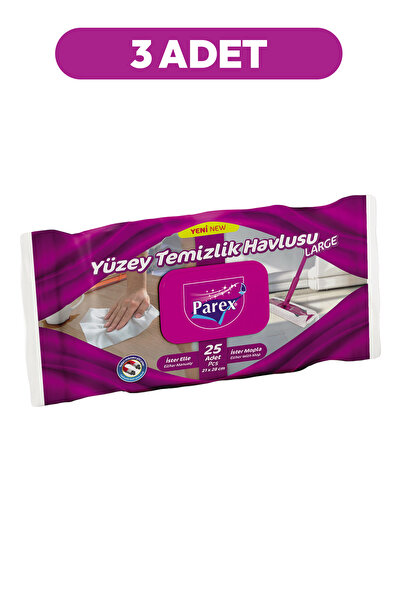 Parex 25’li Yüzey Temizlik Havlusu Large Üçlü Paket