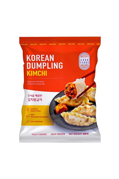 Good Seoul Kimchi Korean Dumplings Authentic Spicy Mandu with Fermented Flavo...